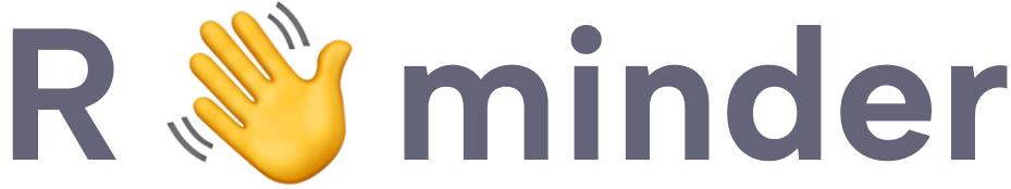 R__minder